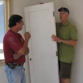 Portola Valley home remodeling contractors: Bill Fry, Portola Valley Contractor meeting with journeyman